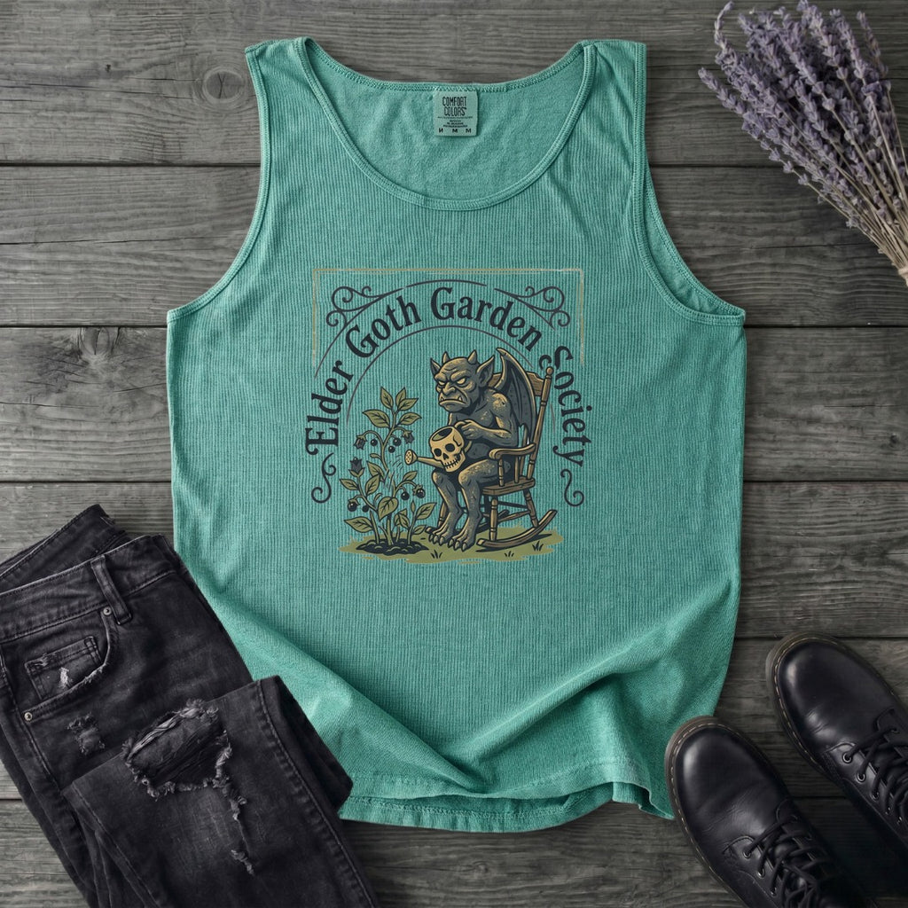 Elder Goth Garden Society Tank Top