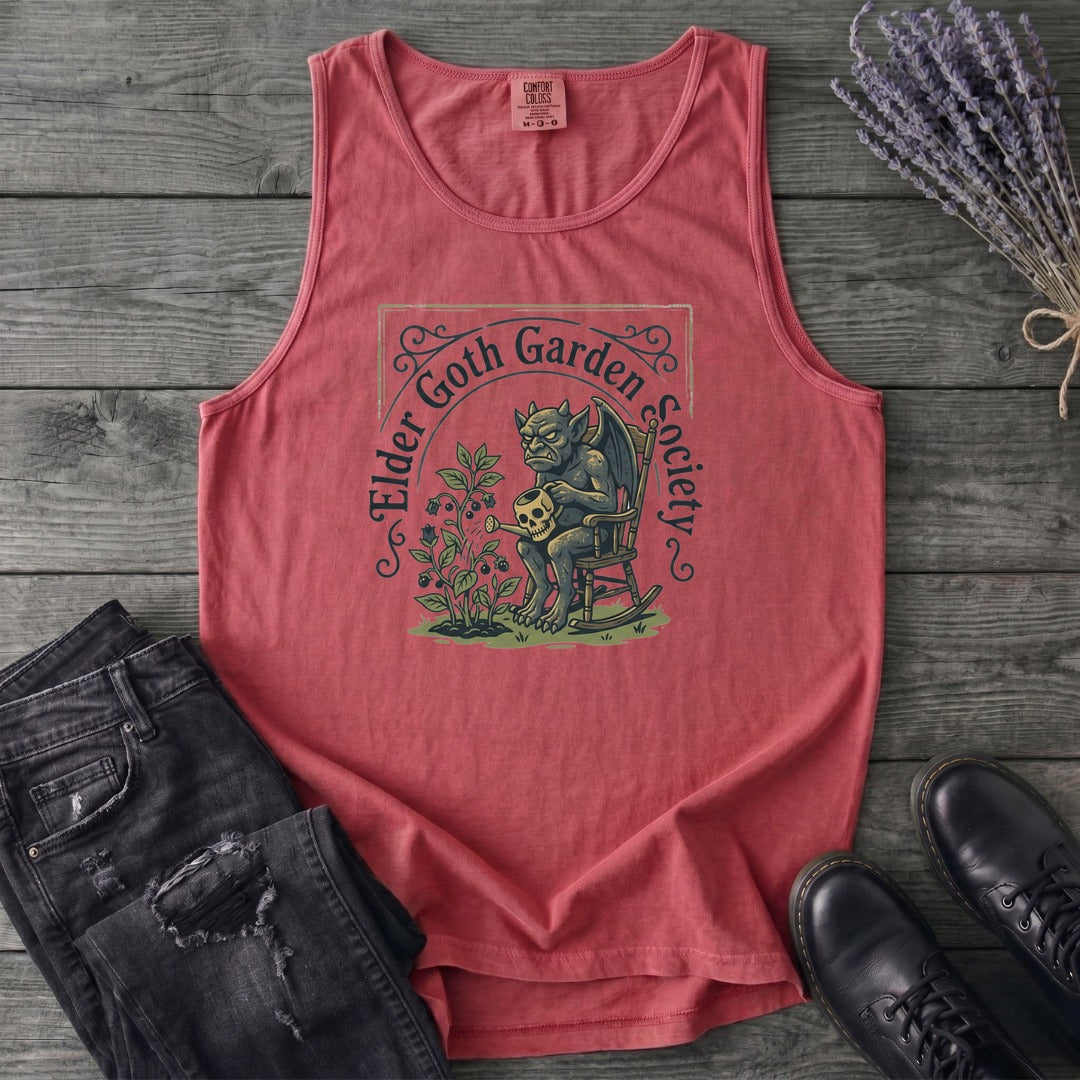 Elder Goth Garden Society Tank Top