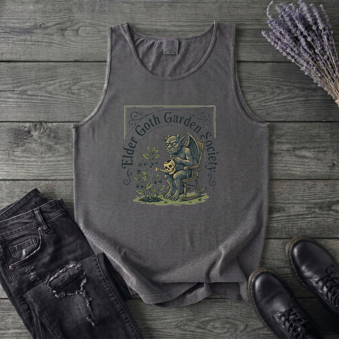Elder Goth Garden Society Tank Top
