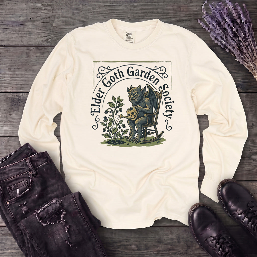 Elder Goth Garden Society Long Sleeve T-Shirt