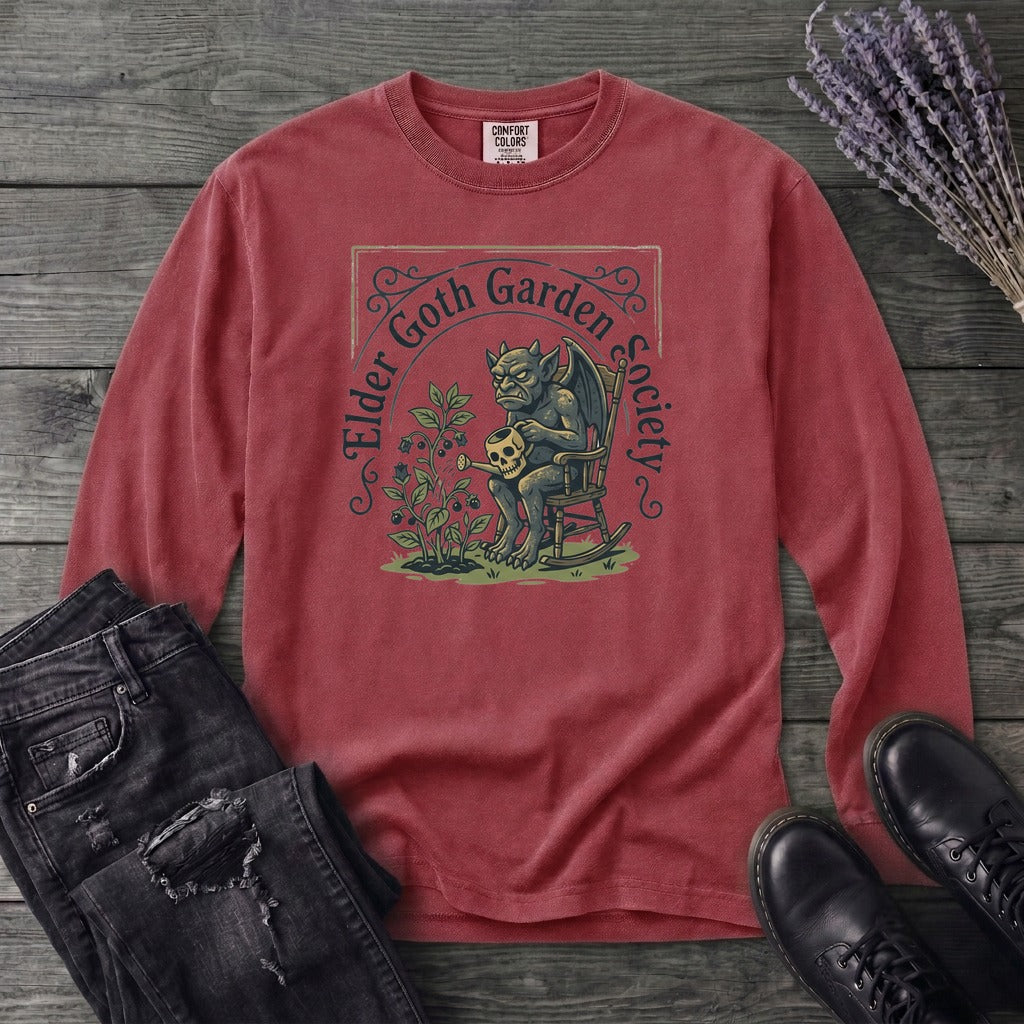 Elder Goth Garden Society Long Sleeve T-Shirt