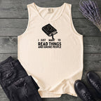 Read Things And Ignore People Tank Top