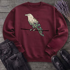 Crow Roses Silhouette Sweatshirt