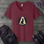 be the shadow V-Neck T-Shirt