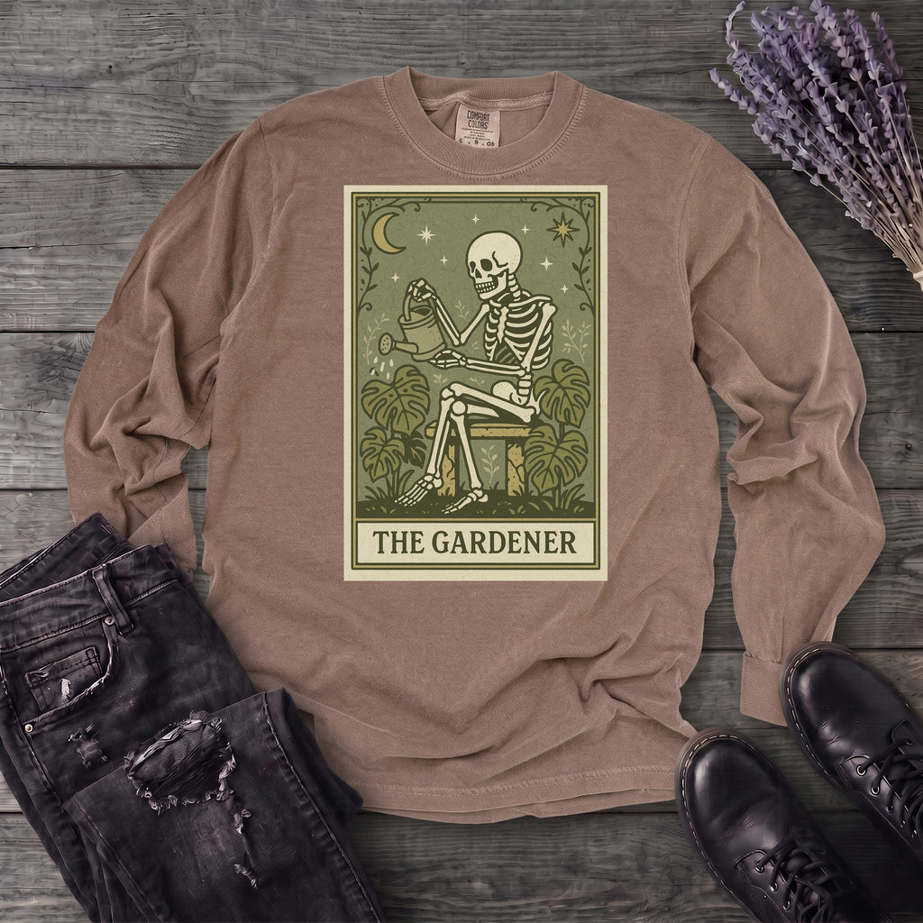 The Gardener Tarot Long Sleeve T-Shirt