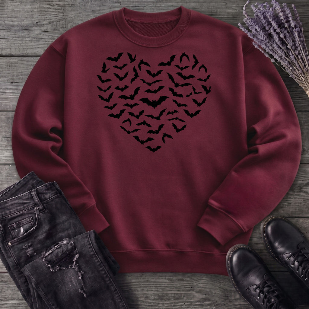 heart of bats Sweatshirt
