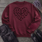 heart of bats Sweatshirt