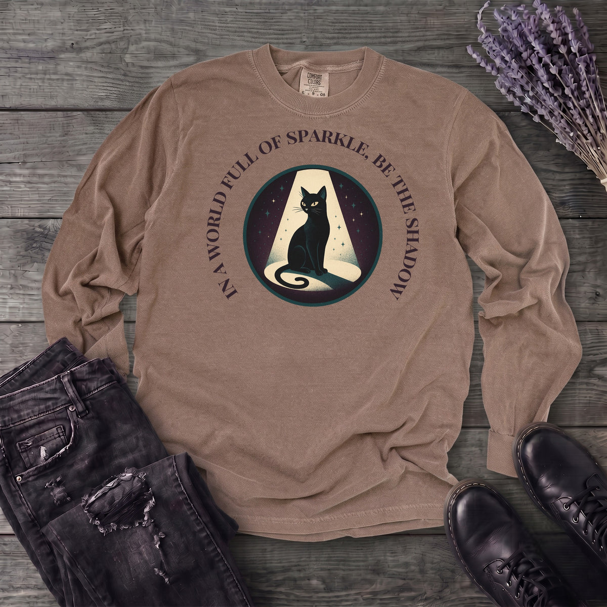 be the shadow Long Sleeve T-Shirt