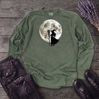 Quilt Moon Witch Long Sleeve T-Shirt