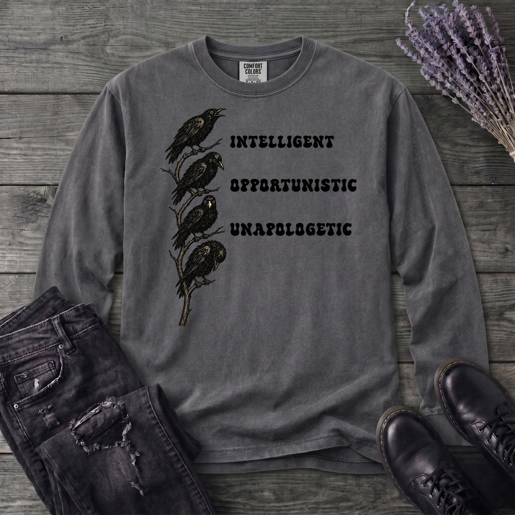 Intelligent Opportunistic Unapologetic Long Sleeve T-Shirt