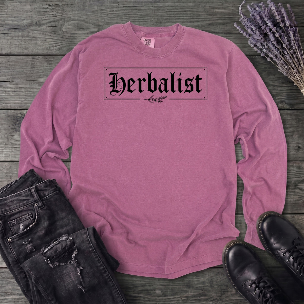 Herbalist Frame Long Sleeve T-Shirt