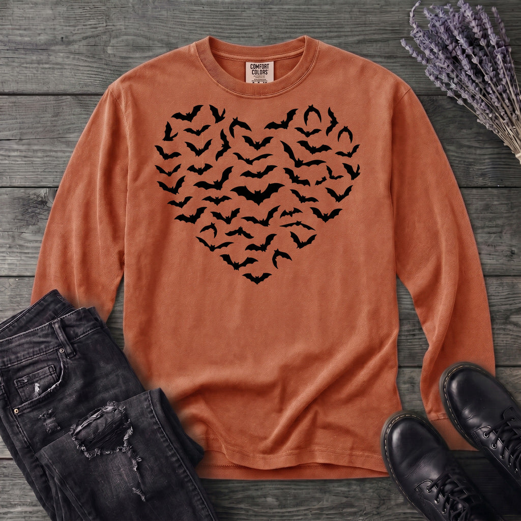 heart of bats Long Sleeve T-Shirt