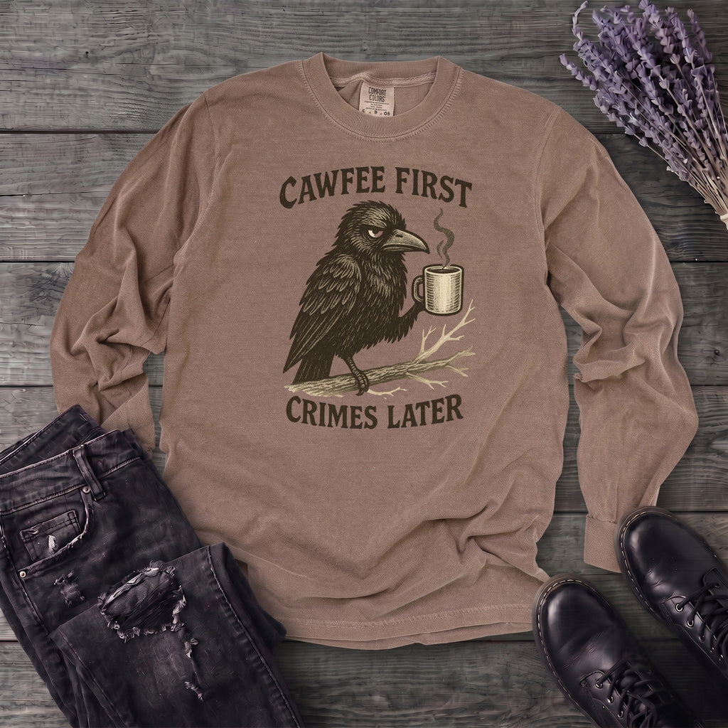 Cawfee First Long Sleeve T-Shirt