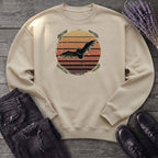 fade out grunge bat Sweatshirt