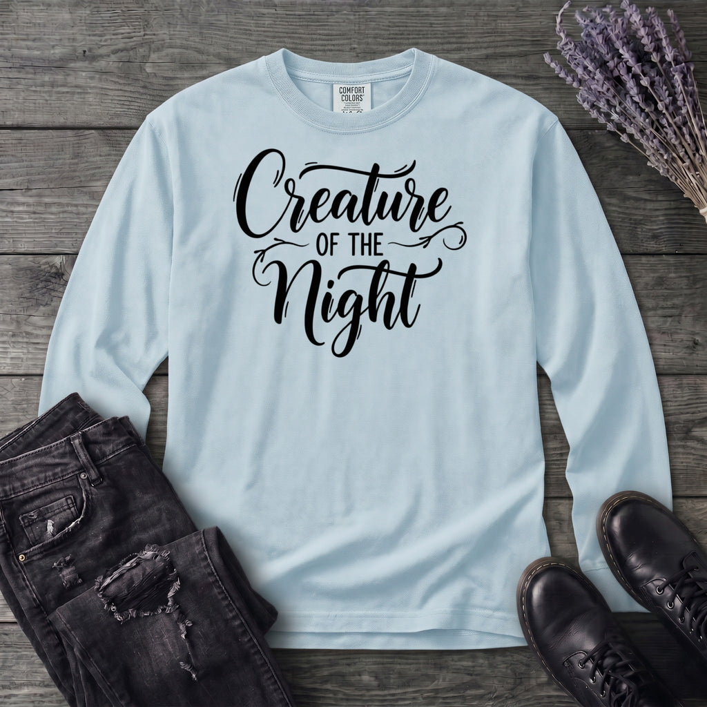 Creature Of The Night Long Sleeve T-Shirt