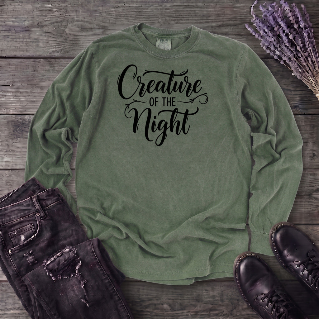 Creature Of The Night Long Sleeve T-Shirt