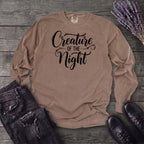 Creature Of The Night Long Sleeve T-Shirt