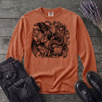 familiar collage stack Long Sleeve T-Shirt