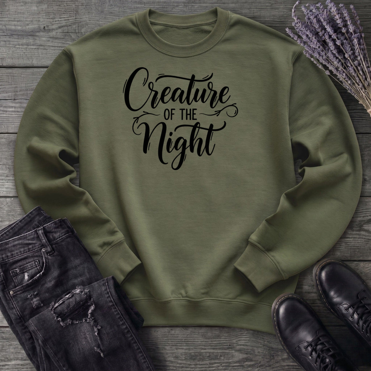 Creature Of The Night Sweatshirt
