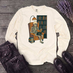Reading Nook Skeleton Long Sleeve T-Shirt