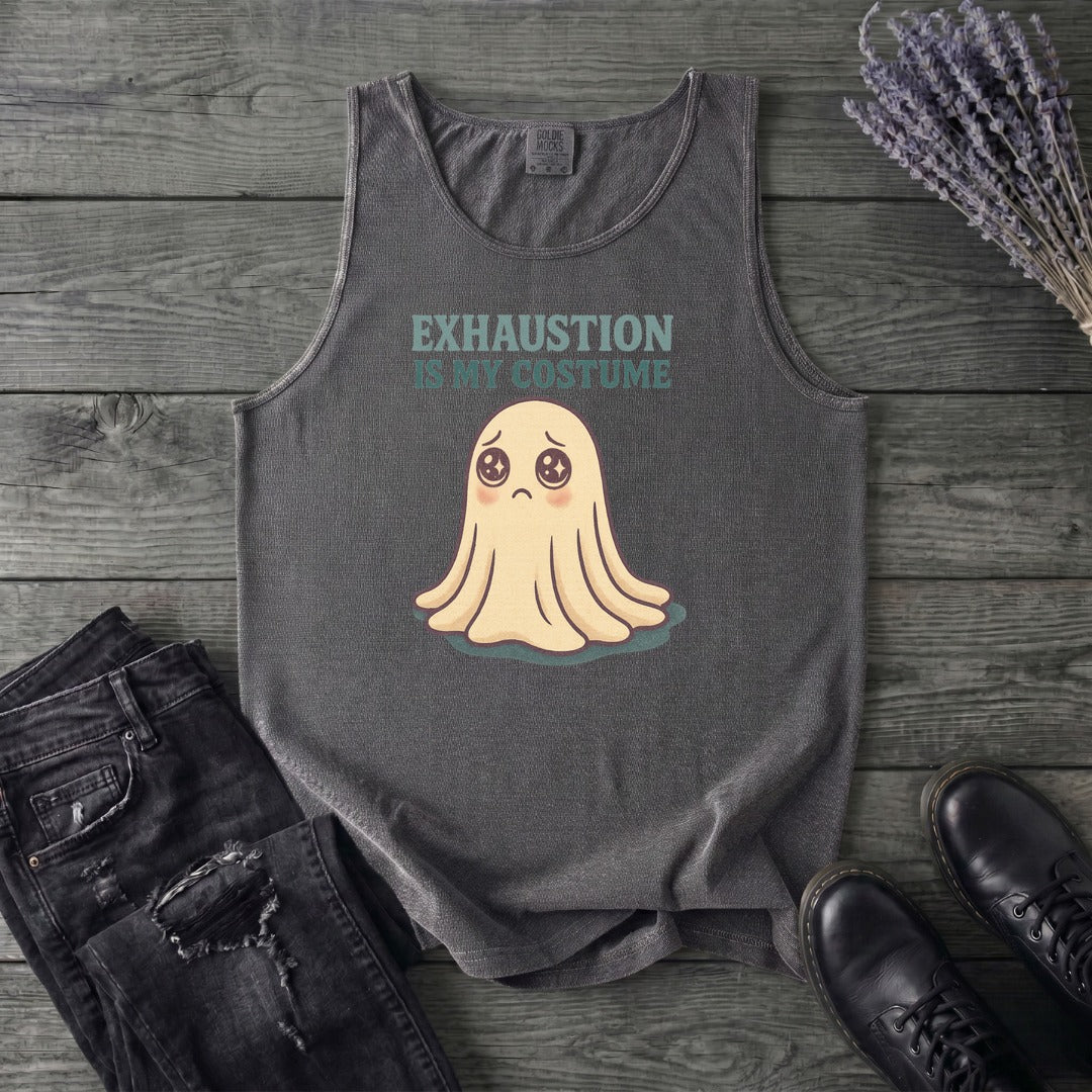 Exhaustion Is My Costume Tank Top