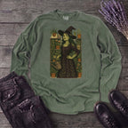 Green Garden Witch Long Sleeve T-Shirt