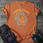 Neon Pumpkin Carver T-Shirt