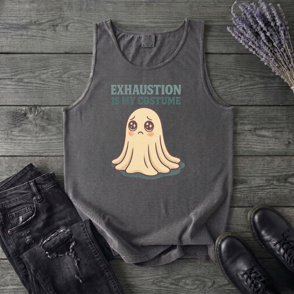 Exhaustion Is My Costume Tank Top