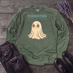 Exhaustion Is My Costume Long Sleeve T-Shirt
