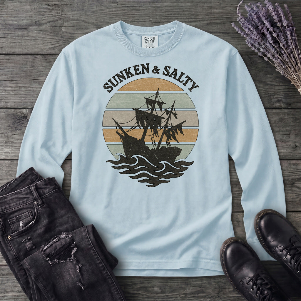 Sunken And Salty Long Sleeve T-Shirt