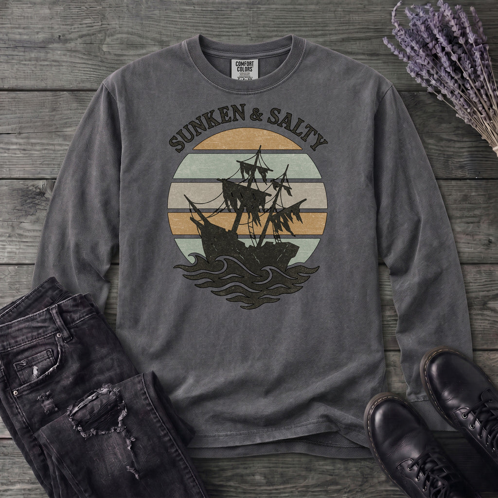 Sunken And Salty Long Sleeve T-Shirt