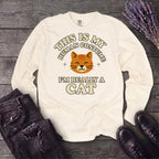 Human Costume Cat Long Sleeve T-Shirt