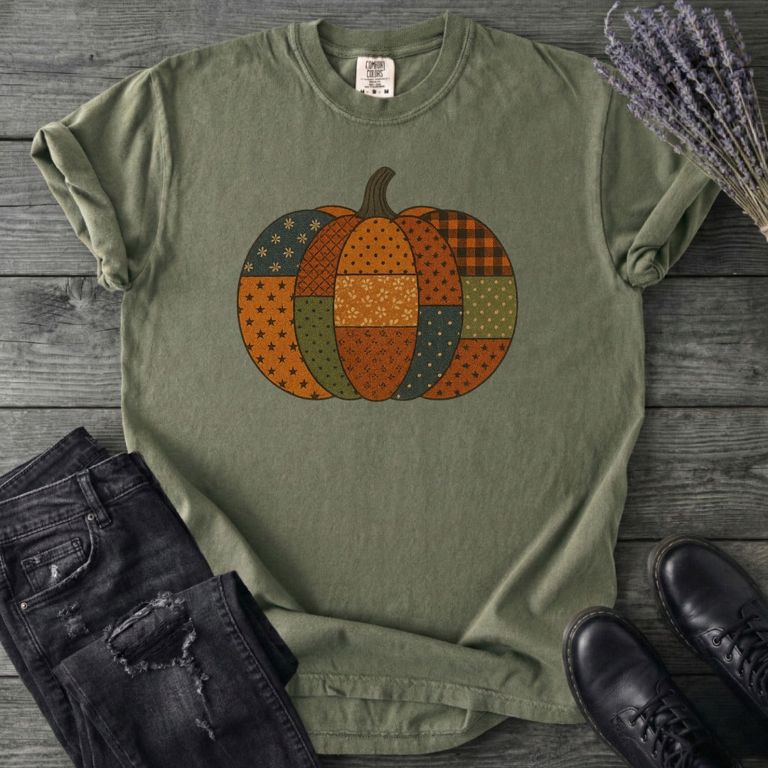 Patchwork Pumpkin T-Shirt