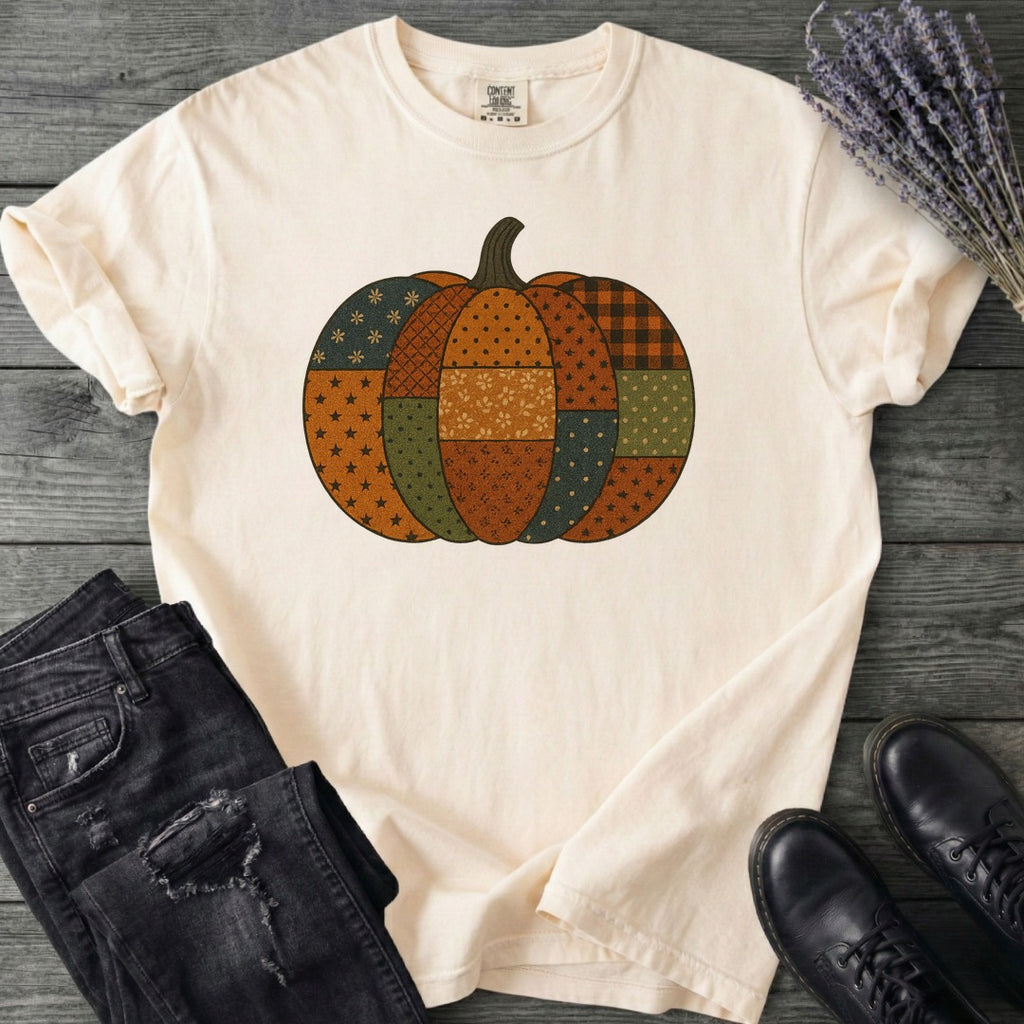 Patchwork Pumpkin T-Shirt