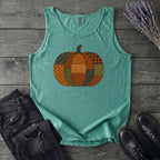 Patchwork Pumpkin Tank Top