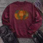 Patchwork Pumpkin Sweatshirt