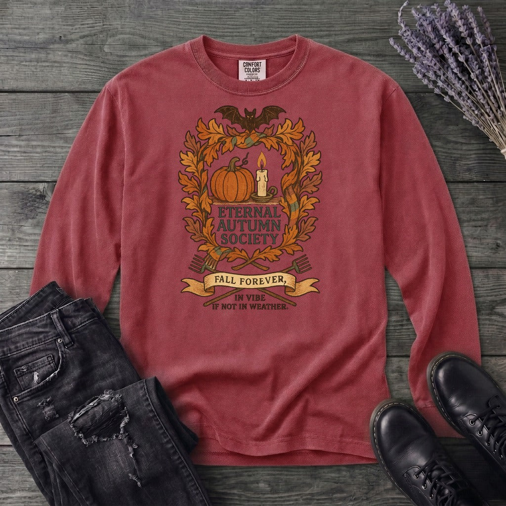 Eternal Autumn Society Long Sleeve T-Shirt