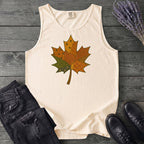 Patchwork Maple Leaf Tank Top