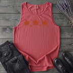 Autumn Leaves And Stars Tank Top