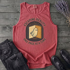 Escaping Reality One Page At A Time Tank Top