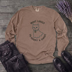 Most Likely To Adopt A Ghost Cat Long Sleeve T-Shirt
