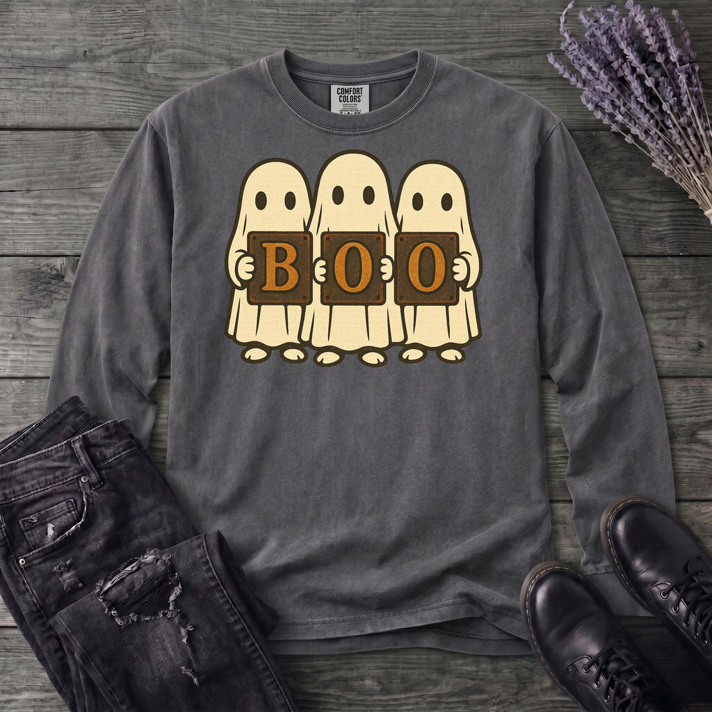 Boo Ghosts Long Sleeve T-Shirt