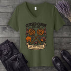 Cursed Candy Co Op V-Neck T-Shirt