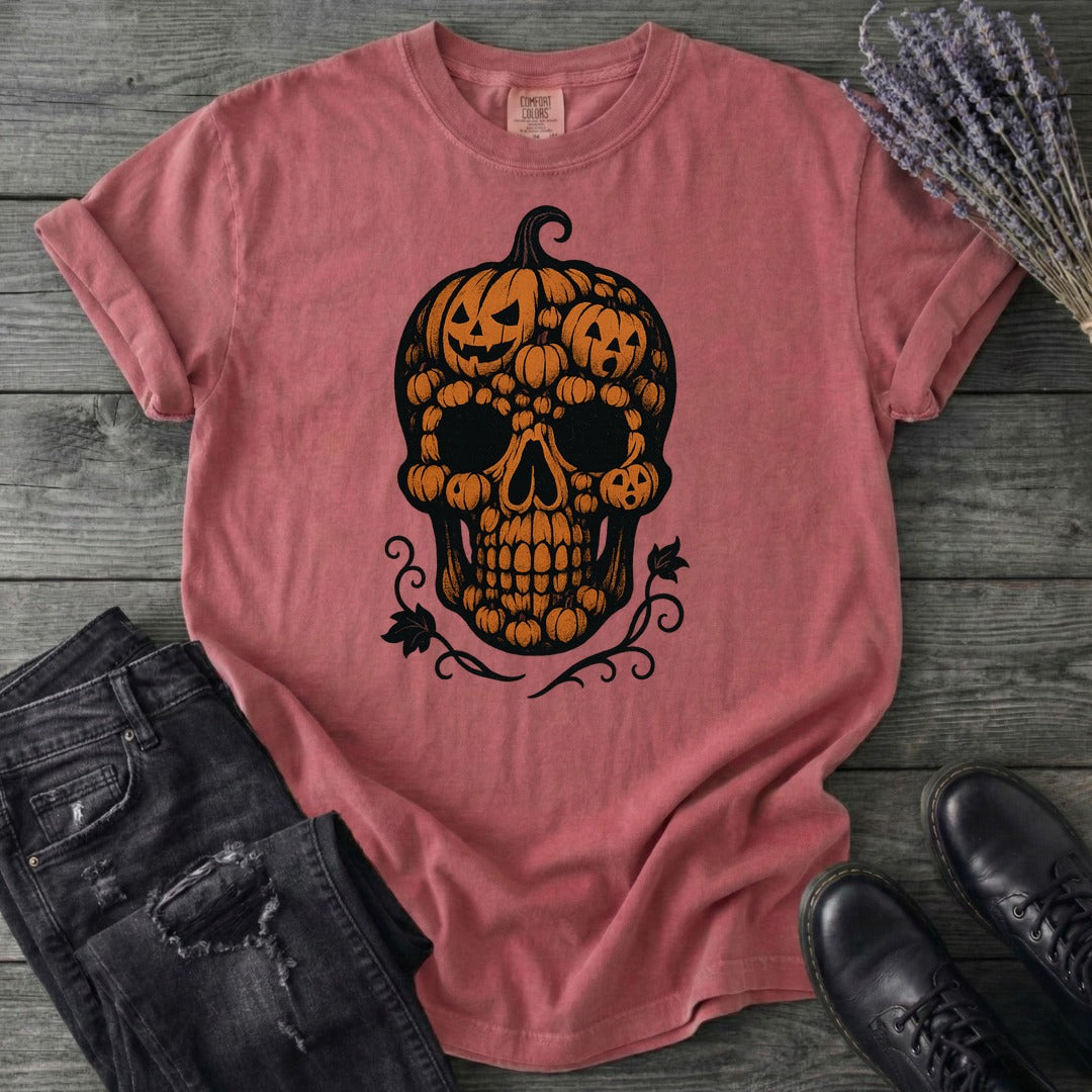 Pumpkin Skull T-Shirt