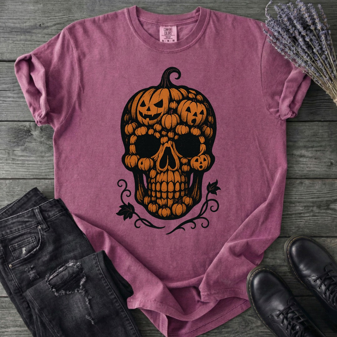 Pumpkin Skull T-Shirt