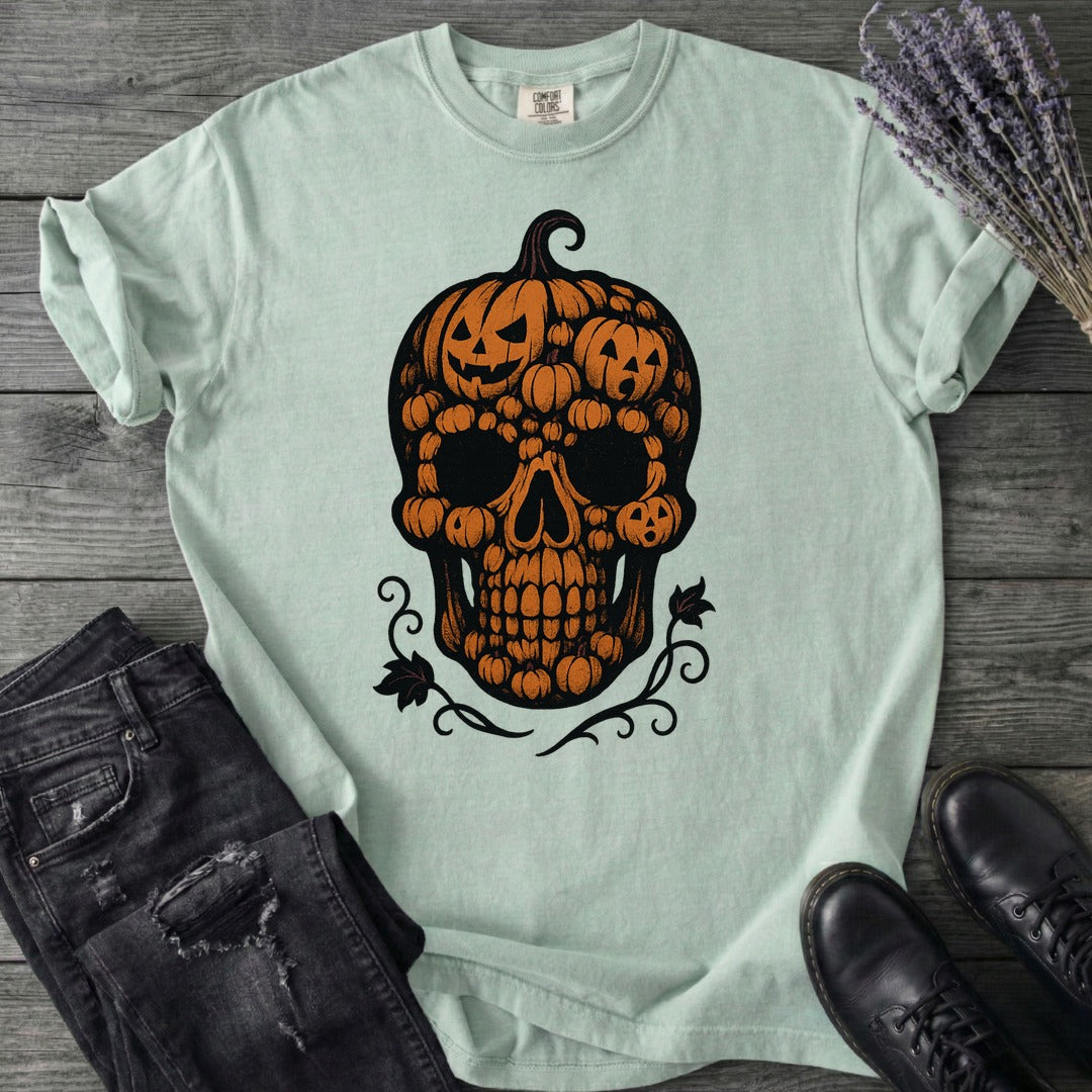 Pumpkin Skull T-Shirt