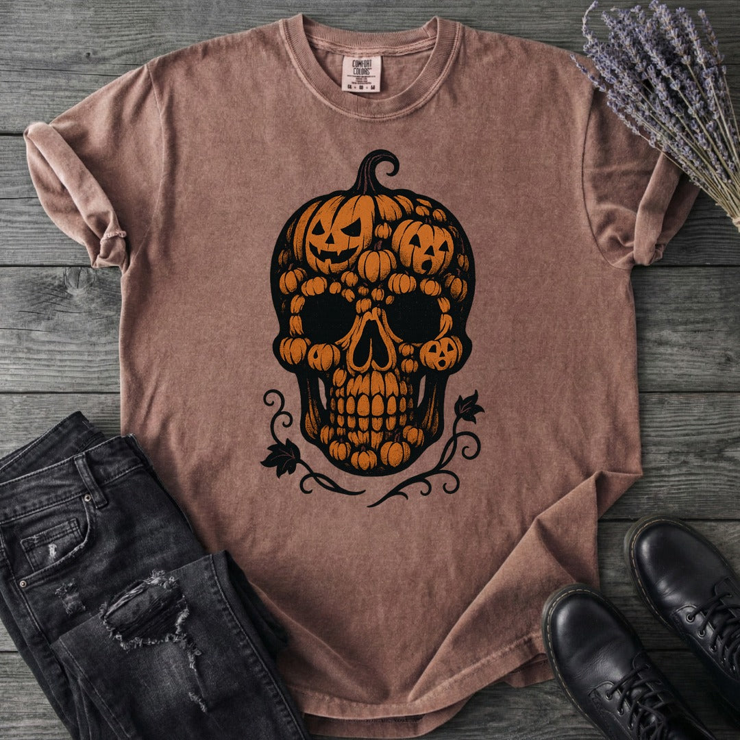 Pumpkin Skull T-Shirt