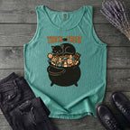 Trick Or Treat Candy Cauldron Tank Top