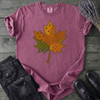 Patchwork Maple Leaf T-Shirt
