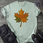 Patchwork Maple Leaf T-Shirt